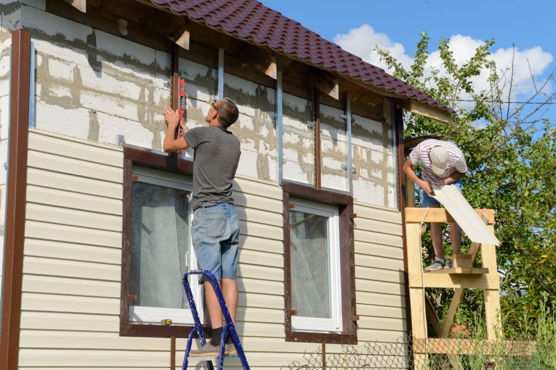 Preparation of siding surface before installation